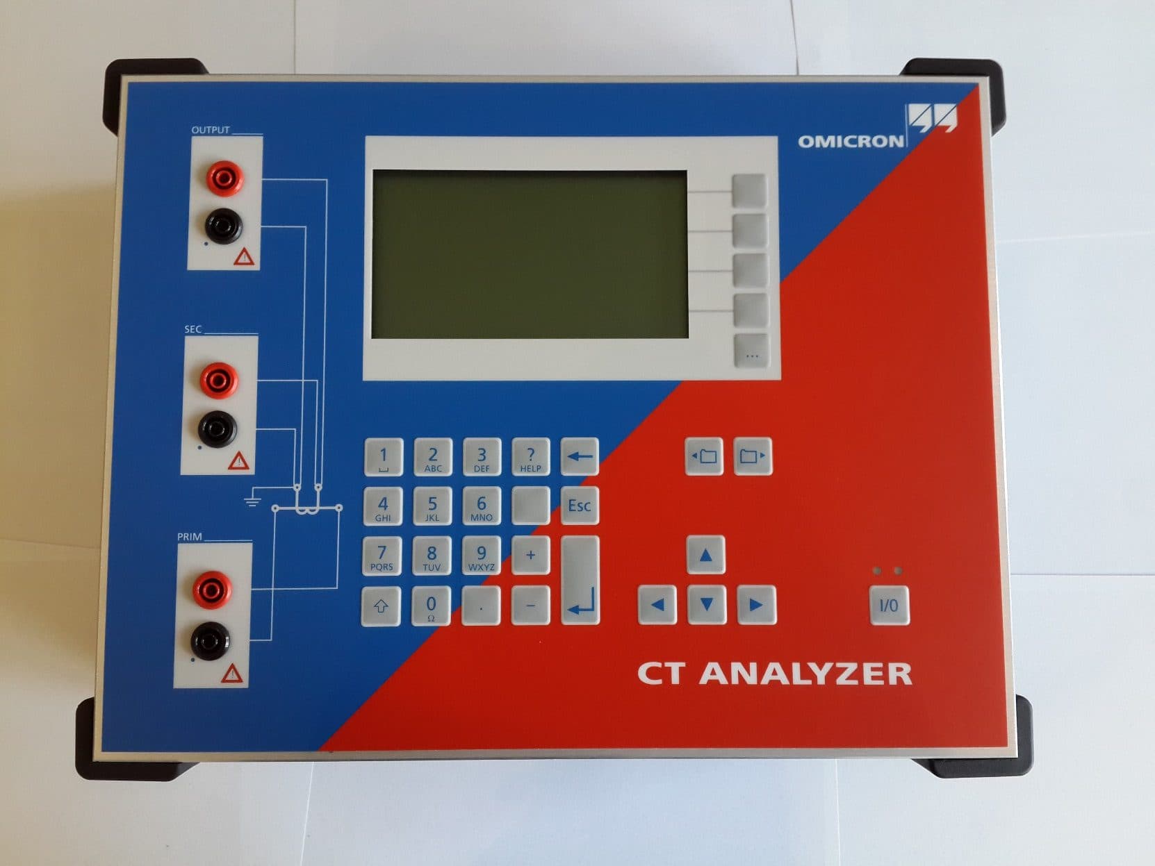 A CT analyser test instrument used for transformer and protection testing